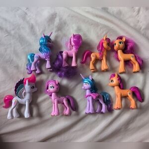 My Little Pony G5 Lot Of 8 Sunny Zipp Pipp Izzy Hasbro Toys Unicorn Pegasus